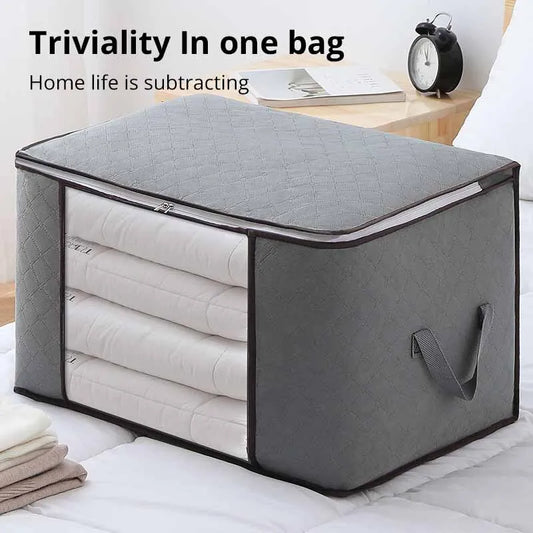 Non-Woven Cotton Quilt Storage Bag - ihavepaws.com