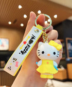 2024 New Cute Hello Kitty Key Chain Wholesale Car Pendant Cartoon Couple School Bag Pendant Doll Doll Keychain Style 1 - ihavepaws.com