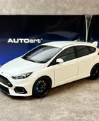 Autoart 1:18 Ford Focus RS 2016 Car scale model 72951 White - IHavePaws