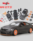 Maisto Assembly Version 1:24 BMW M4 GTS Alloy Sports Car Model Diecast Metal Toy Car Model Simulation Collection Childrens Gifts