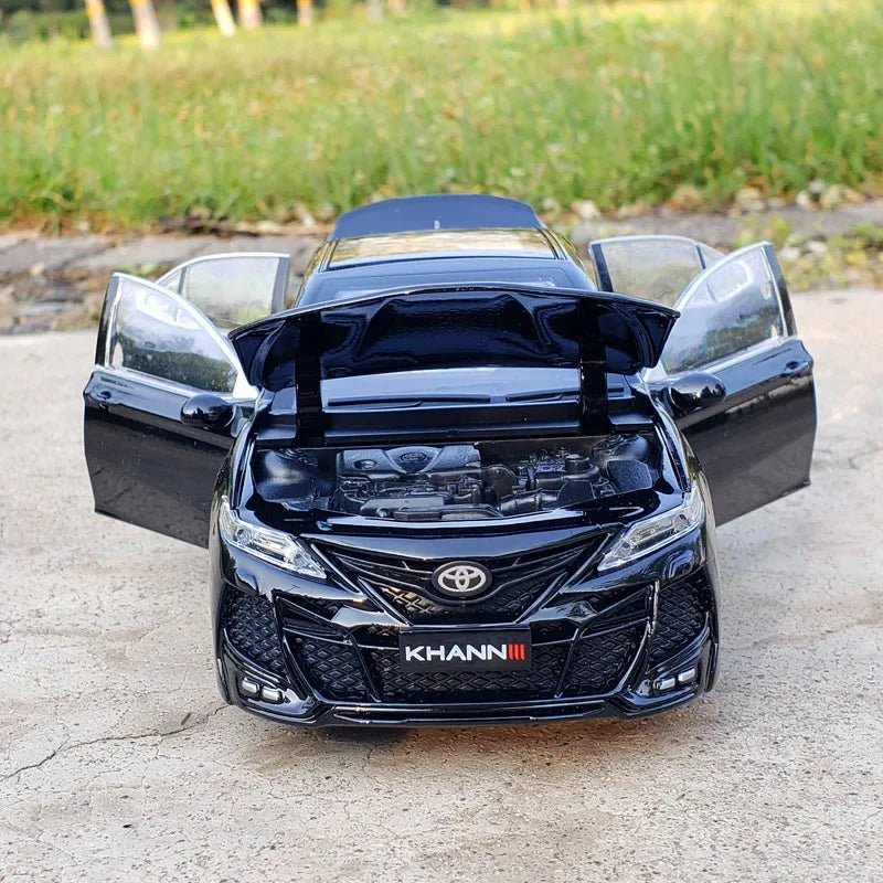 1:24 Camry Alloy Car Model Diecast & Toy Vehicles Metal Toy Car Model Simulation Sound Light Collection Children Toy Gift - IHavePaws