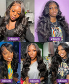 Body Wave Human Hair Lace Frontal Wig 13x4 13x6 Transparent Glueless Lace Front Wigs 6X4 Glueless Wig Wear And Go Pre Cut Wigs