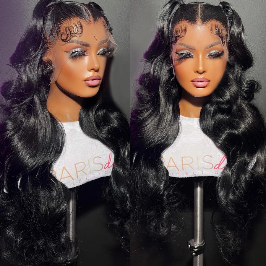 Body Wave Transparent 13x4 13x6 Lace Front Human Hair Wigs Brazilian Body Wave Lace Frontal For Women PrePlucked 4x4 Closure Wig