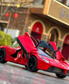 1:24 La Ferrari Alloy Sports Car Model Diecasts Metal Toy Vehicles Car Model Simulation Sound Light Collection Kids Gift - IHavePaws