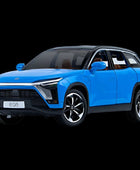 1:24 NIO ES8 SUV Alloy New Energy Car Model Diecasts Metal Toy Vehicles Car Model Simulation Sound and Light Childrens Toys Gift Blue - IHavePaws
