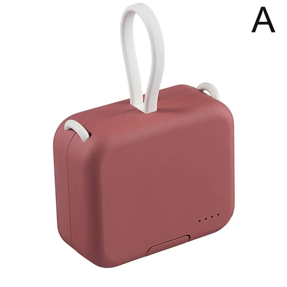 Portable Charging 5000mAh Portable Treasure Holder For IPhone Red - IHavePaws