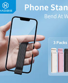 Hagibis Phone Grip Strap Stand Cell Phone Wristband Finger Holder Portable Universal Foldable Kickstand for Most Smartphones - IHavePaws
