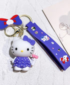 1PC Cute Sanrio Series Keychain For Men Colorful Keyring Accessories For Bag Key Purse Backpack Birthday Gifts SLO 28 - ihavepaws.com