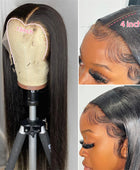 Straight 13x4 13x6 Glueless Lace Front Human Hair Wigs Brazilian Bone Straight Lace Frontal Wigs With Baby Hair PrePlucked Wig