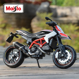 Maisto 1:12 DUCATI Hypermotard SP 2013 Alloy Racing Motorcycle Model Diecasts Metal Street Sports Motorcycle - IHavePaws