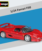1:24 Ferrari 250 GT Berlinetta Passo Corto Alloy Sports Car Model Diecast Metal Toy Classic Racing Car Vehicles Model Kids Gifts F50 - IHavePaws