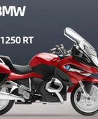 1:12 BMW R1250 RT Alloy Racing Motorcycle Model High Simulation Diecast Metal Touring Street Motorcycle Model Childrens Toy Gift