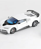 1:32 Bugatti Lavoiturenoire Alloy Sports Car Model Diecast & Toy Vehicles Metal Race Car Model Simulation Sound Light Kids Gifts White - IHavePaws