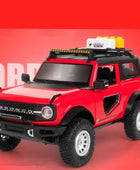 1:24 Ford Bronco Lima SUV Alloy Car Model Diecasts Metal Modified Off-road Vehicles Car Scale Model Red - IHavePaws