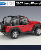 WELLY 1:24 Jeep Wrangler Rubicon Alloy Car Model Diecast & Toy Metal Off-road Vehicles Car Model High Simulation Childrens Gifts - IHavePaws