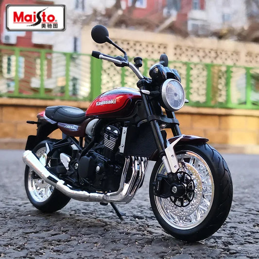 Maisto 1:12 Kawasaki Z900 RS Alloy Sports Motorcycle Model Diecast Metal Street Racing Motorcycle Model Collection Kids Toy Gift