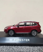 1/43 Forester XV Alloy Car Model Diecasts Metal Toy Mini Car Model Simulation Collection Kids Gifts Decoration With Base - IHavePaws