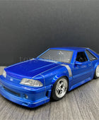 1/24 Ford Mustang GT Alloy Sports Car Model Diecast Metal Toy Racing Car Vehicles Model Simulation Collection Childrens Toy Gift Blue - IHavePaws
