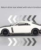 Large Size 1:18 Nissan GTR50 Alloy Sports Car Model Diecast Metal Toy Race Model High Simulation Sound and Light Childrens Gifts - IHavePaws