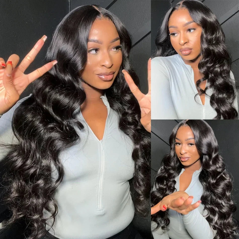 30 Inch HD Lace Front Wigs Body Wave Frontal Wigs for Black Women Glueless 13x4 HD Lace Front Wigs 150% Density Pre Plucked