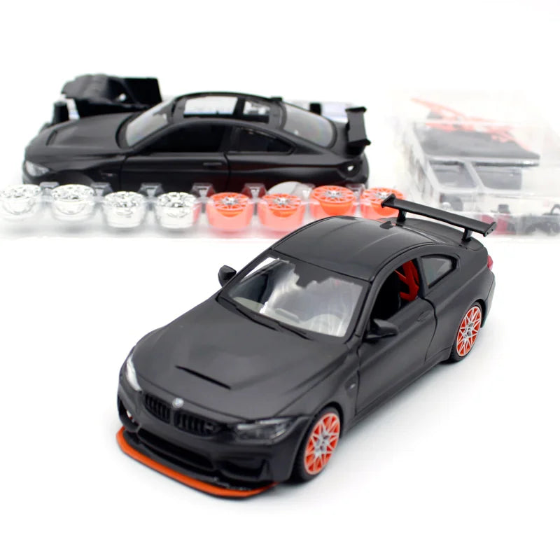 Maisto Assembly Version 1:24 BMW M4 GTS Alloy Sports Car Model Diecast Metal Toy Car Model Simulation Collection Childrens Gifts