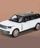 Large Size New 1/18 Land Range Rover SUV Alloy Car Model Diecast Metal Toy Off-road Vehicles Car Model A White - IHavePaws