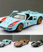 1:32 1966 Ford GT40 Alloy Sports Car Model Diecast Metal Toy Track Racing Car Vehicles Model Simulation Collection Children Gift