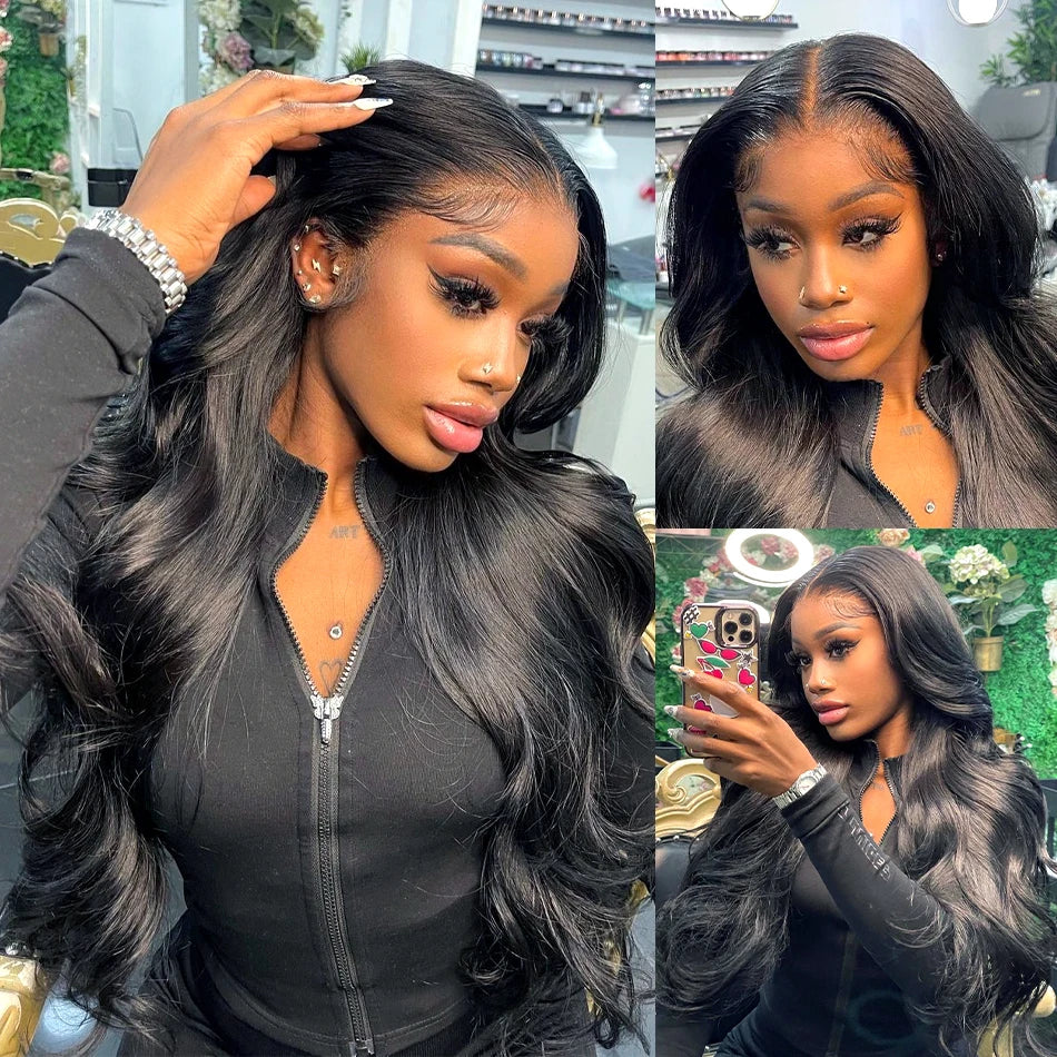 Body Wave 13x4 13x6 Lace Frontal Wig 5x5 6x4 Glueless Wig Transparent Lace Front Human Hair Wigs For Women Brazilian Remy Hair