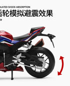 CCA New 1:12 Honda CBR1000RR Diecast Motorcycle Model Toy Vehicle Collection Autobike Shork-Absorber Off Road Autocycle Toys Car
