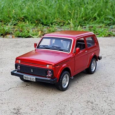 1:32 LADA Classic Car Alloy Car Model Diecasts & Toy Vehicles Metal Vehicles Car Model Simulation Collection Childrens Toys Gift Red B - IHavePaws