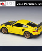 Maisto 1:24 Porsche 911 GT2 RS Alloy Sports Car Model Diecast Metal Toy Racing Car Vehicle Model Simulation Collection Kids Gift - IHavePaws