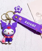 1PC Cute Sanrio Series Keychain For Men Colorful Keyring Accessories For Bag Key Purse Backpack Birthday Gifts SLO 20 - ihavepaws.com