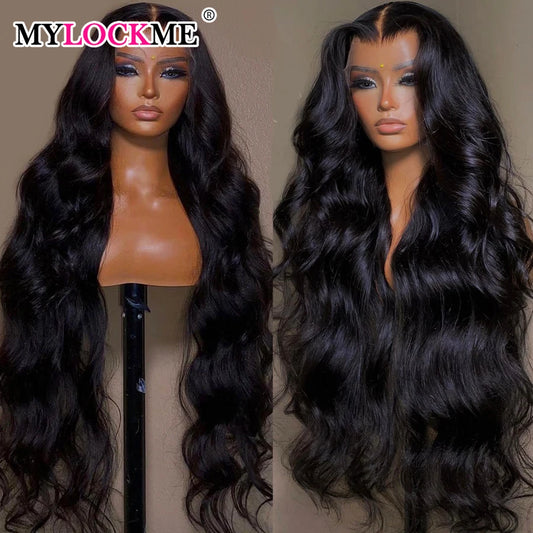 Body Wave 13x4 13x6 Lace Frontal Wig 5x5 6x4 Glueless Wig Transparent Lace Front Human Hair Wigs For Women Brazilian Remy Hair