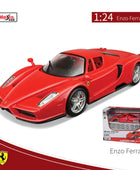 Assembly Version Maisto 1:24 Ferrari Enzo Alloy Sports Car Model Diecast Metal Racing Car Vehicle Model Simulation Kids Toy Gift