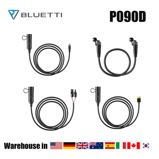 Bluetti P090D To DC7909 P090D To XT90 P090D To P150D Connect The B230 / B300 To Your Current Bluetti Power Stations