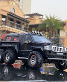 1:24 Alloy Military Armored Car Model Diecast Toy Missile Off-road Vehicle Model Explosion Proof Car Model Sound Light Kids Gift