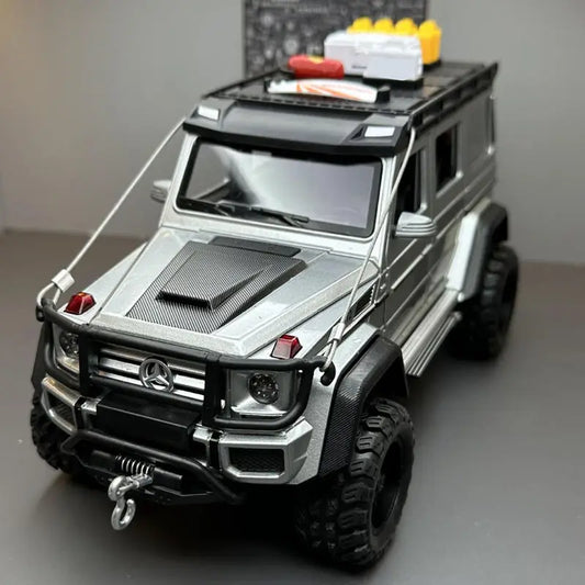 1/22 Modified Version G550 Alloy Car Model Diecast Simulation Metal Toy Off-road Vehicle Car Model Sound and Light Children Gift - ihavepaws.com