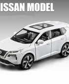 1:32 Nissan X-TRAIL SUV Alloy Car Model Diecast Metal Toy Off-road Vehicles Car Model Simulation Sound and Light Childrens Gifts White - IHavePaws