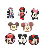 Disney Series Shoes Charms PVC Cartoon Mickey Stitch Shoe Accessories For Clogs Sandals Decoration Buckle Kids Friends Gifts 8PCS 7 - ihavepaws.com