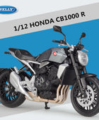 WELLY 1:12 HONDA CB1000R Alloy Racing Motorcycle Scale Model Simulation Diecast - IHavePaws