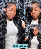 Body Wave Transparent Lace Front Wigs Brazilian