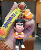 Slam Dunk Master Keychain Cartoon Anime Handmade Doll Pendant Creative Basketball Boy Car Key chain Ring Bag Charm Decoration 04 - ihavepaws.com