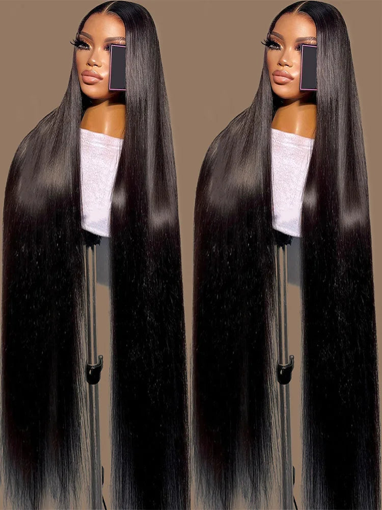 Straight 13x4 13x6 HD Lace Front Human Hair Wigs Wear And Go Glueless Brazilian Human Hair Wigs Lace Frontal Wig