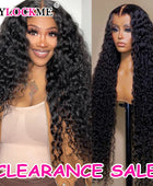 13x4 13x6 Deep Wave Transparent Lace Front Human Hair Wigs Glueless Wigs Human Hair Ready To Wear 6x4 5X5 Closure Wig Preplucke