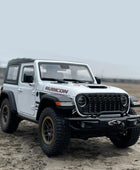 Large Size 1:18 Jeeps Wrangler Rubicon Alloy Car Model Diecasts Metal Off-road Vehicles Car Model Sound and Light Kids Toys Gift