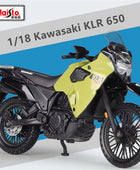 Maisto 1:18 Kawasaki KLR 650 Alloy Racing Motorcycle Model Diecast Metal Street Sports Motorcycle Model Simulation Kids Toy Gift With foam box - IHavePaws