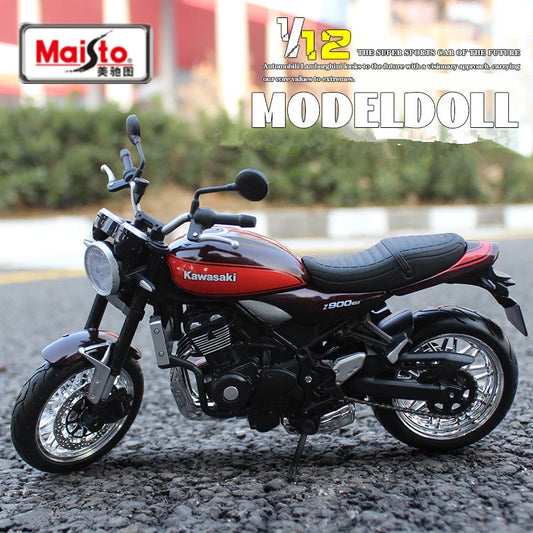 Maisto 1:12 Kawasaki Z900 RS Alloy Sports Motorcycle Model Diecast Metal Street Race Motorcycle Model Collection - IHavePaws
