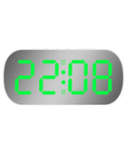 Digital Alarm Clock Desktop Table Clock Temperature Calendar LED Display White Green Light - IHavePaws