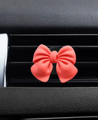 1pc Bow-knot Car Air Vent Freshener Perfume Clip Woman Car Art Air Conditioning Clip Car Interior Decoration Accessories Orange - IHavePaws