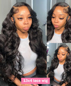 30 Inch HD Lace Front Wigs Body Wave Frontal Wigs for Black Women Glueless 13x4 HD Lace Front Wigs 150% Density Pre Plucked